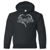 18500B Youth Heavy Blend Hooded Sweatshirt Thumbnail